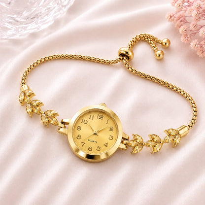 Elegant Floral Design Watches for Women | Genzee Jewellery