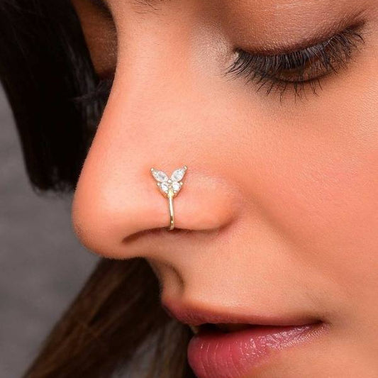 Butterfly  Viral Nose Stud