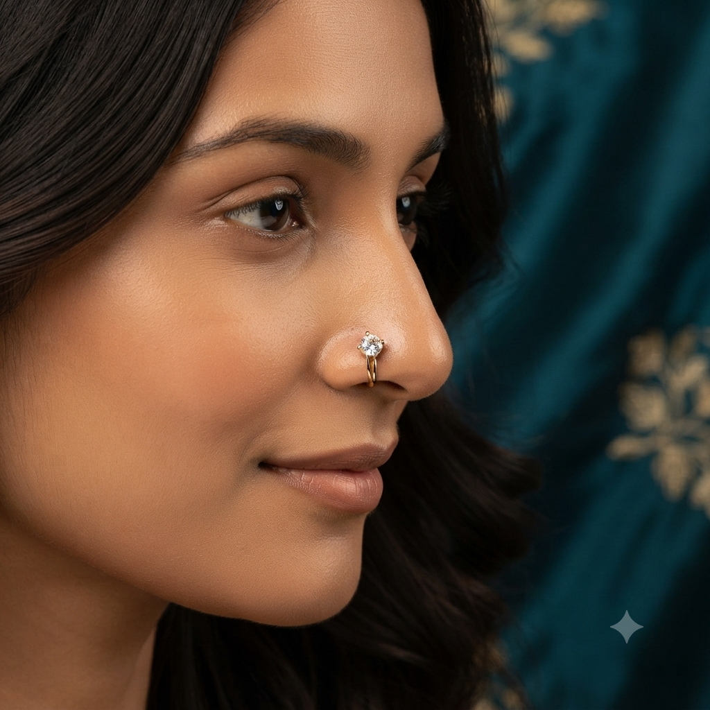 Elegant  Nose Ring – Timeless Beauty & Sophistication